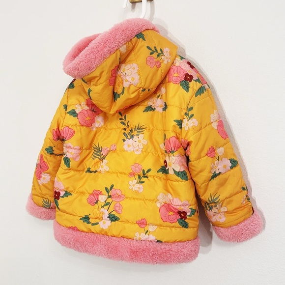 DISNEY Minnie Mouse Hooded Jacket Reversible Size 2T - Picture 4 of 7